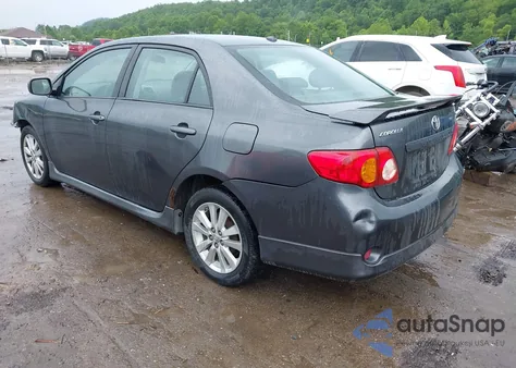 2010 Toyota Corolla S z USA, uszkodzony, nr VIN 1NXBU4EE1AZ358691
